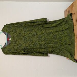 Gundrun Sjoden Klannlng Vllse Organic Cotton Dress NWT Size XL